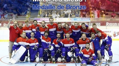 Roller-hockey : les Bleus en bronze